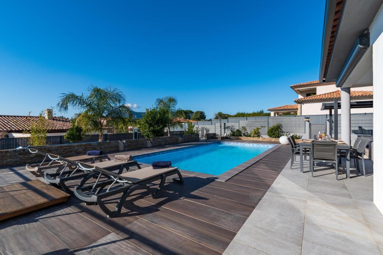 Afa Proche Ajaccio, Magnifique Villa Avec Piscine Privee 8 Personnes Extérieur photo